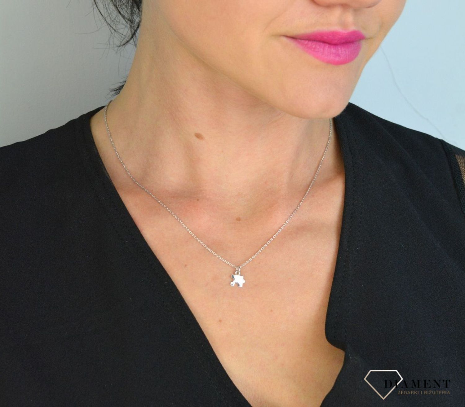 Naszyjnik srebrny celebrytka puzzel A0 702.jpg